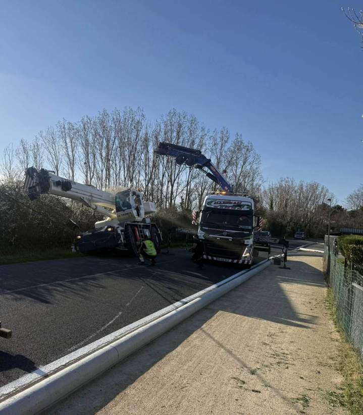 Un service de levage fiable et disponible 